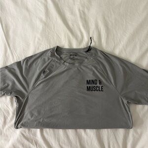 Rhone Gray Mind & Muscle Tee